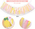 1st One Person Lemon Banner - Birthday High Chair Decor, Smashed Cake Photo Props, Piece Skirt
