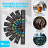 Stick On Thermometer Strip - Digital Temperature Display for Fermenting, Brewing, Aquariums, 10 Pack (50-90F)