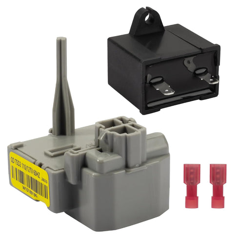 W10197428 W10189190 TSD2 Refrigerator Start Relay Device, Compatible with Whirlpool Kenmore Refrigerators