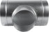 8'' Inch Duct T-Joint Splitter to 6" Inch 90° Degree Branch Connector for Exhaust Systems, T-Shaped Metal Junction