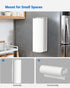 Magnetic Paper Towel Holder for Fridge, No Drilling, Strong Magnet, White, Paper Towel Holder Magnetic