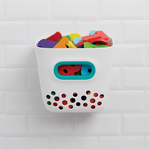 OXO Tot Bath Toy Bin, Teal, 1 Count