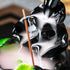 Cute Ceramic Backflow Incense Holder, Waterfall Incense Burner with 48 Incense Cones and 30 Sticks
