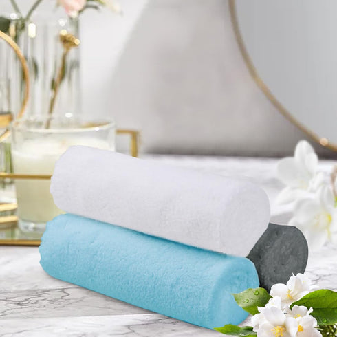 48 Pack, Sets 12 12 inches, Orighty Ultra Soft Washcloths Premium Microfiber Towel x Absorbent and Quick Drying Coral