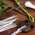 WILLBOND 200 Pcs White Christmas Garden Plastic Twist Tie - 4.72'' for Wreaths and Garland