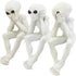 Ebros Glow in The Dark See Hear Speak No Evil Alien Shelf Sitters Set of 3 Extra Terrestrial Creatures