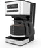 REVOTRA 12-Cup Programmable Coffee Maker, Regular & Strong Brew Drip Coffee Machine,