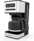 REVOTRA 12-Cup Programmable Coffee Maker, Regular & Strong Brew Drip Coffee Machine,
