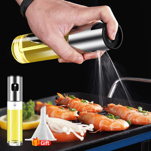 Olive Oil Sprayer for Cooking, Mini Bottle Kitchen Gadget for Air Fryer, BBQ, Pan, Salads, Baking (1 Pack)