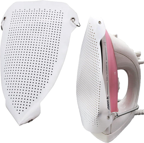 FQTANJU 2 Pcs Ironing Shoe Cover - Ironing Accessories for Electric Iron Sole Quick Install Cover