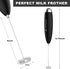 Electric Milk Frother Handheld, Battery Operated Drink Mixer for Coffee, Matcha Whisk, Foam Maker for Hot Chocolate