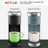 GALVANOX Acrylic K Cup Organizer, Space Saving Pod Holder for Keurig K-Mini/K Mini-Plus, 10 Pod Capacity