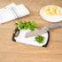 Comfy Grip 3-Piece Cutting Board Set, Food-Grade Kitchen Boards with Deep Juice Grooves, White and Black