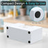 Countertop, Countertop Paper Towel Dispenser Wooden Bathroom Paper Towel Holder, White Napkin Holder for Kitchen