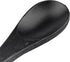 BambooMN Bamboo Spoons, Mini Salt Spoon/Tiny Wooden Spoons for Spices, 30pcs Black Oval 4.3"