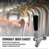 FERRODAY Polished Brass Draft Beer Faucet, Stainless Steel Core for Keg Tap Tower & Kegerator