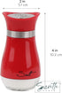 Basic Salt & Pepper Shakers, Red