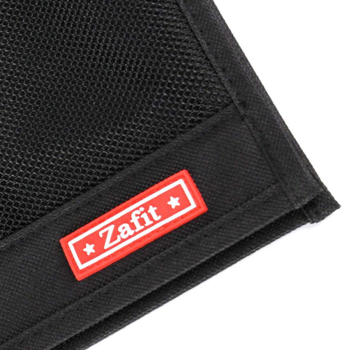 4 Zafit Bedside Storage Organizer - Table Cabinet Organizer Caddy for Remotes, Phone, Glasses (Classic Pockets - Black)