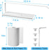 2 Pack Paper Towel Holder Magnetic, Magnetic Paper Towel Holder for Fridge, Toilet Paper Roll Holder Magnet Towel Rack