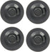 4Pcs Black Espresso Cleaning Disc, 54mm Backflush Disc for Select Breville Espresso Machines, Coffee Accessories