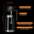 Olive Oil Dispenser, 2 in 1 Oil Sprayer for Cooking, 16oz/470ml Glass Oil Spray Bottle