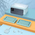 Round Ice Cube Tray with Lid & Bin, Ice Ball Maker Mold for Freezer, Makes 66PCS Sphere Ice Cubes