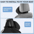 1 Pack) BEBAS Car Headrest Pillow, Ergonomic Neck Pillow with Memory Foam, Enlarged Surface for Head Neck Shoulder