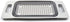 SAMMART Over The Sink Rectangular Colander, Grey