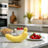 Jinshining Yellow Banana Storage BPA-Free Outdoor Travel Case,Keep Fresh Banana Keeper and Protector, Cute Banana