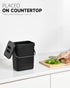 Countertop Compost Bin - 1.3 Gallons Small Trash Can with Lid for Kitchen Bathroom, Indoor Compost Bucket with Lid