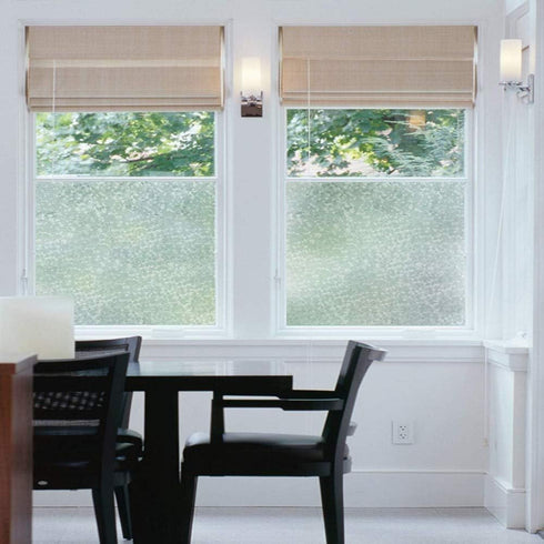 d-c-fix Self-Adhesive Privacy Glass Window Film, 17" x 78" Roll, Pearl, 3-Pack