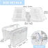 Generic 4 Cerpourt Baby Bath Toys Storage, Saddle Shape Compartment Mesh Bath Toy Organizer, Quick Access Bathtub Toy