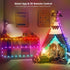 66ft 133 200+ Globe String Lights, LED RGB Color Changing String Fairy Lights, Smart APP & IR Remote Control, Scene