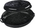 Granite Ware 15-Inch Covered Oval Roaster, 10 Lb Capacity, Enamel Steel Cookware, Dishwasher Safe, Speckled Black