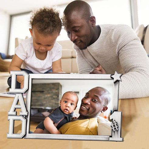 LASODY Dad Picture Frame - Dad Birthday Gifts and Father Day Gifts