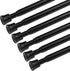 KXLife 6Pcs Spring Tension Rod 11 to 17 Inch Adjustable Length for
