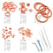 Food Grade Silicone O Ring Repair Kit for Philips Coffee Machines, Compatible for Boiler Pin Issues