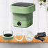 Mini Portable Washing Machine, Foldable for Apartments, Camping, Travel, 8L High Capacity with 3 Modes for Deep