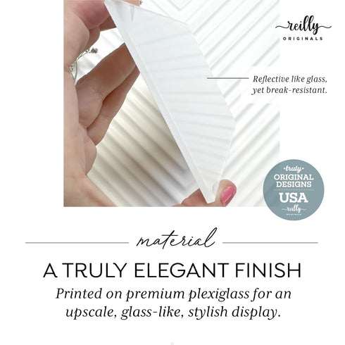 Please Do Not Cut Directly on Countertop Sign, 4x6 Inch Designer Sign Ready to Stick, Lean or Frame