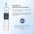 GLACIER FRESH Replacement for RPWFE, RPWF Refrigerator Water Filter, Compatible with GFE28 Series, 1 Pack