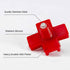 40 Pack Chicken Waterer Nipples - Easy Install Leakproof Poultry Watering System for Chicken Coop, Quail Duck Water