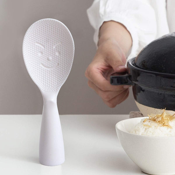 2 Pcs Non-Stick Rice Paddle, Stand-Up Serving Rice Spoon, Kitchen Spatula