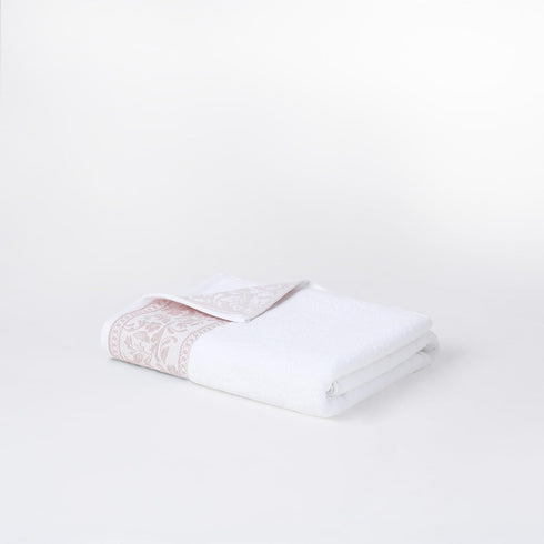 6-Piece 100% Set 2 2 2 Modern Threads Allie Cotton Towel Jacquard Floral Border Includes Bath Towels, Hand Towels