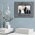 BELLA BUSTA Engraved Leather Picture Frame - Today a GROOM, Tomorrow a HUSBAND, Wedding Gift for Mom and Dad