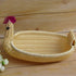 SEWACC Woven Storage Baskets, 3 Pcs Rattan Woven Fruit Basket, Decorative Bowl for Home Kitchen