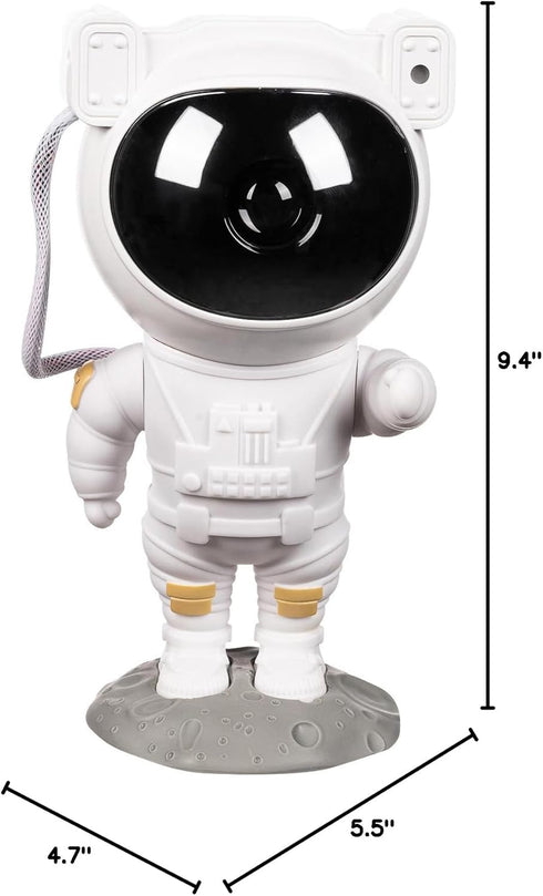 Star Projector Galaxy Night Light - Astronaut Space Projector, Starry Nebula Ceiling LED Lamp with Timer and Remote