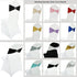 50PCS Spandex Chair Sashes Bands Stretch Chair Ties Bows with Buckle Slider for Wedding Party Banquet Decoration (Royal