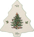 Spode Christmas Tree Trivet - 8" Heat Resistant Porcelain Holiday Tabletop Protector, Dishwasher Safe