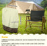 Fun Gift Resistant(32.3'' 36.7'x 8.3') (420D Outdoor Folding Chair Covers,Oxford Cloth Zero Gravity Chair Covers