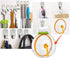 Self Adhesive Hook, 304 Stainless Steel Polished Wall Hooks for Clothes & Coat Storage Organizer (10 Pack)
